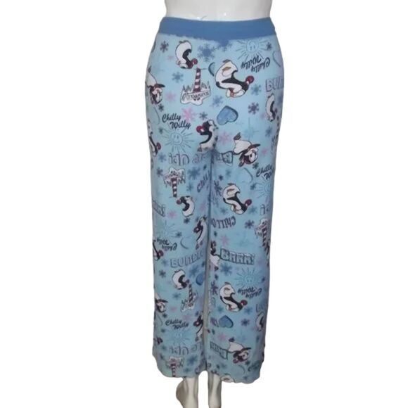CHILLY WILLY Pajama set, 2X/XL, Waffle/Thermal, 2 pc, Blue, Pants/Top Drawstring - Picture 7 of 12